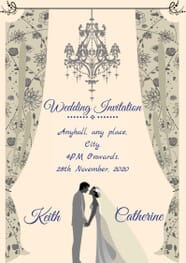25 (Customizable) Christian Wedding Invitation Card Designs